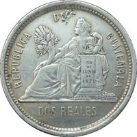 2 Reales reverse