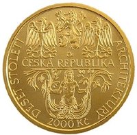 2000 Korun obverse