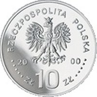 10 Zlotys obverse
