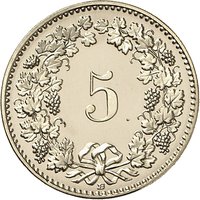 5 Rappen reverse
