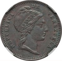 ½ Centavo obverse