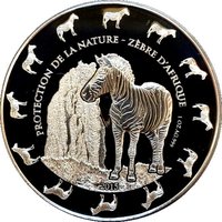 1000 Francs CFA reverse