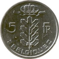 5 Francs reverse