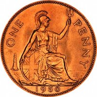 1 Penny reverse
