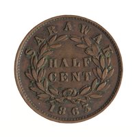 ½ Cent reverse