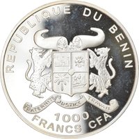 1000 Francs CFA obverse