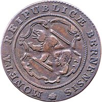 ½ Batzen obverse