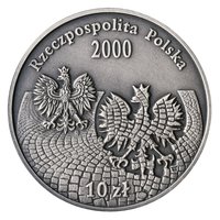 10 Zlotys obverse