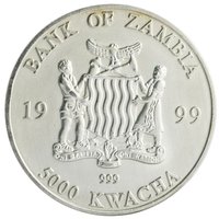 5000 Kwacha obverse