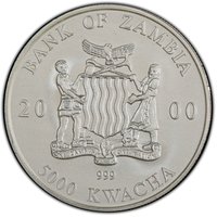 5000 Kwacha obverse