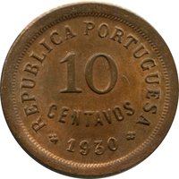 10 Centavos reverse
