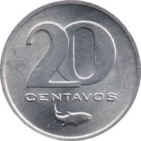 20 Centavos reverse