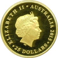 25 Dollars obverse