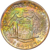 ½ Dollar reverse