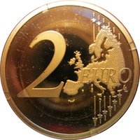 2 Euro reverse