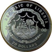 20 Dollars obverse