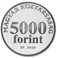 5000 Forint obverse