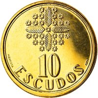 10 Escudos reverse