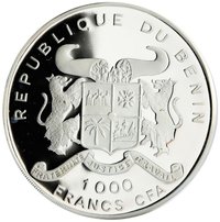 1000 Francs CFA obverse