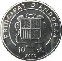 10 Cèntims obverse