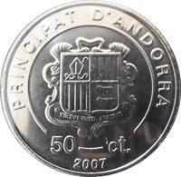 50 Cèntims obverse