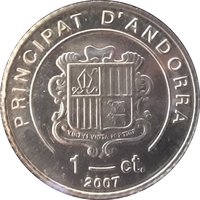 1 Cèntim obverse