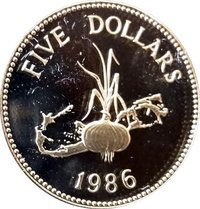 5 dollars reverse
