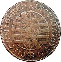 10 Réis reverse
