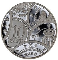 10 Euro reverse