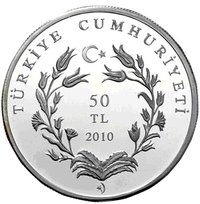 50 Lira obverse