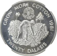 20 Dalasis reverse
