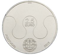 2½ Euro obverse