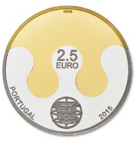 2½ Euro obverse