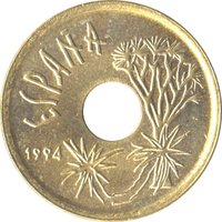 25 Pesetas obverse
