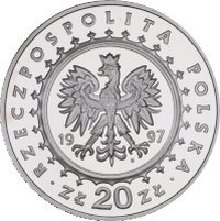 20 Zlotys obverse