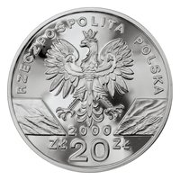 20 Zlotys obverse