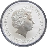 5 Dollars obverse