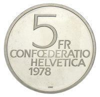 5 Francs obverse