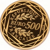 500 Euros obverse