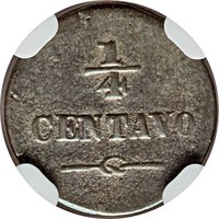 ¼ Centavo reverse