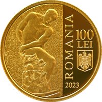 100 Lei obverse