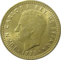 1 Peseta obverse