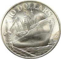 10 Dollars reverse