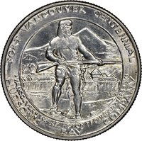 ½ Dollar reverse