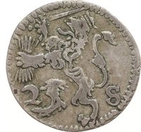 2 Stuivers reverse