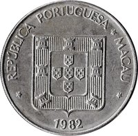 1 Pataca obverse