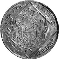 30 Kreuzer reverse