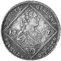 30 Kreuzer obverse