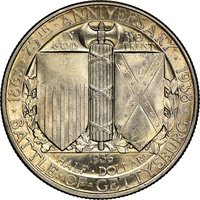 ½ Dollar reverse