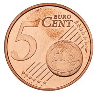 5 Euro Cents reverse